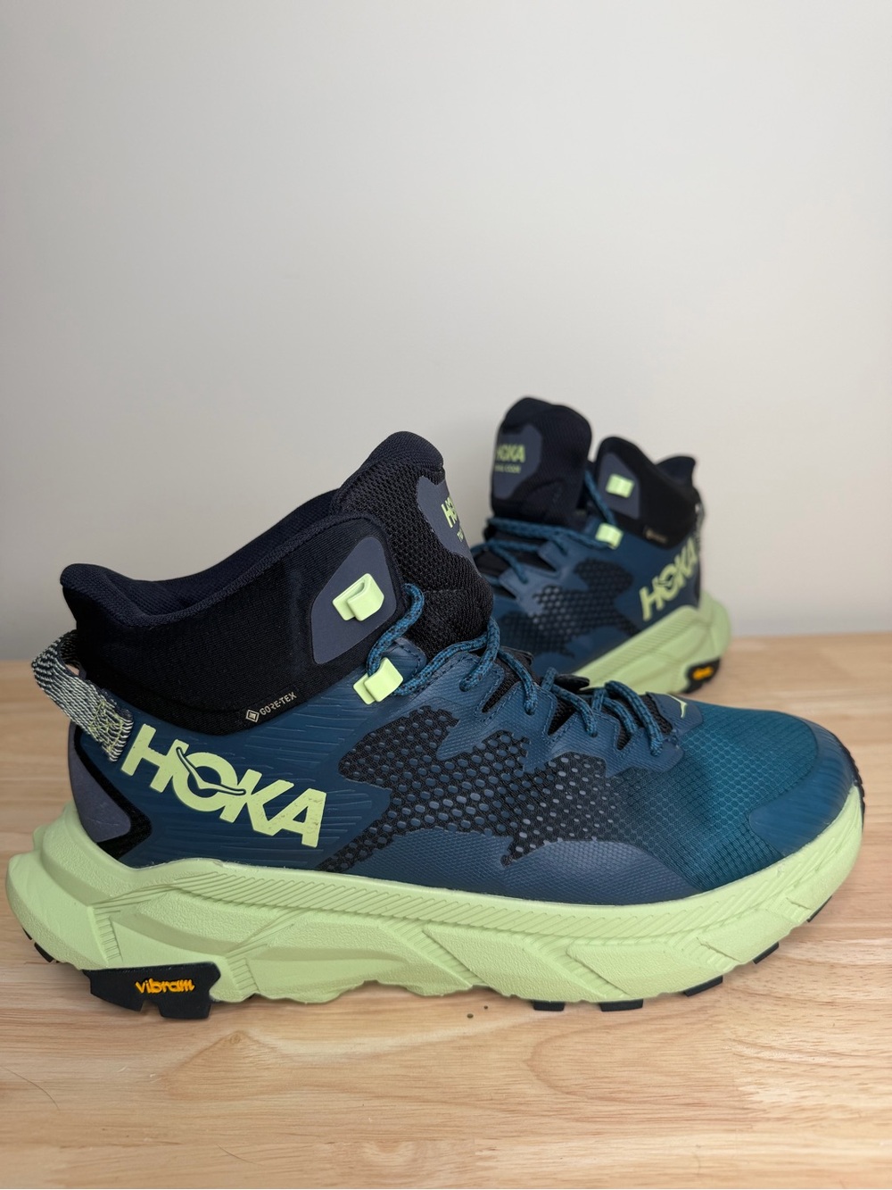 Like New! HOKA One Trail Code Gore-Tex 1123165 - Blue Graphite (SIZE 8.5)